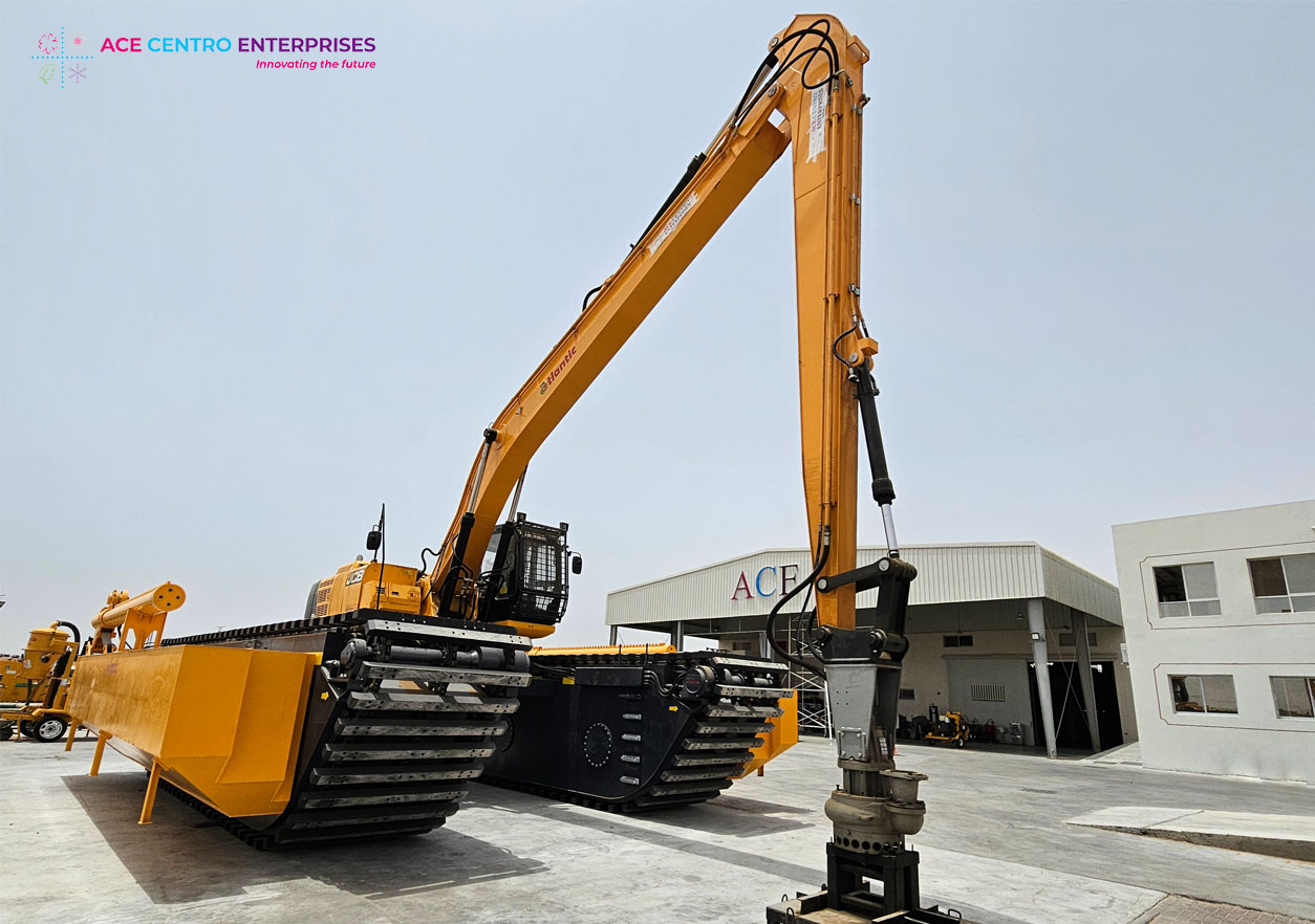 Amphibious Excavator in UAE