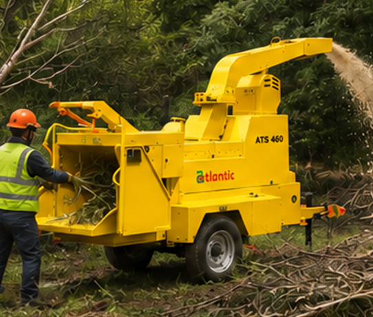 Heavy-Duty Wood Chipper ATS 460